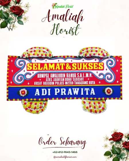 Papan Bunga Ucapan Selamat Sidetapa